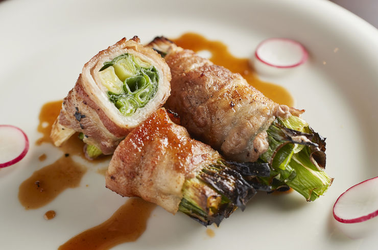 旬野菜の炭火焼き